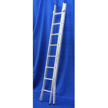 ESCADA ALUMÍNIO REDONDA DUPLA